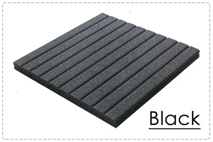 New Wedge Adhesive Backed Tiles Acoustic Panels Sound Absorption Studio Soundproof Foam 7 Colors KK1054