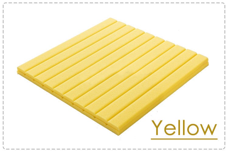 New Wedge Adhesive Backed Tiles Acoustic Panels Sound Absorption Studio Soundproof Foam 7 Colors KK1054