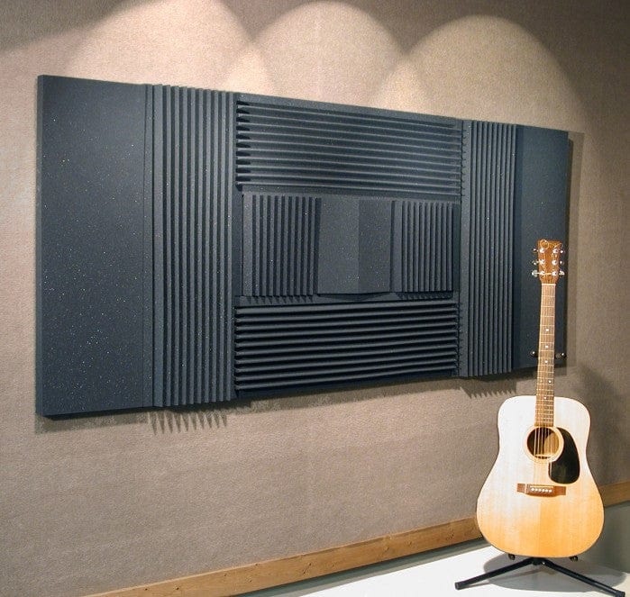 New Wedge Adhesive Backed Tiles Acoustic Panels Sound Absorption Studio Soundproof Foam 7 Colors KK1054