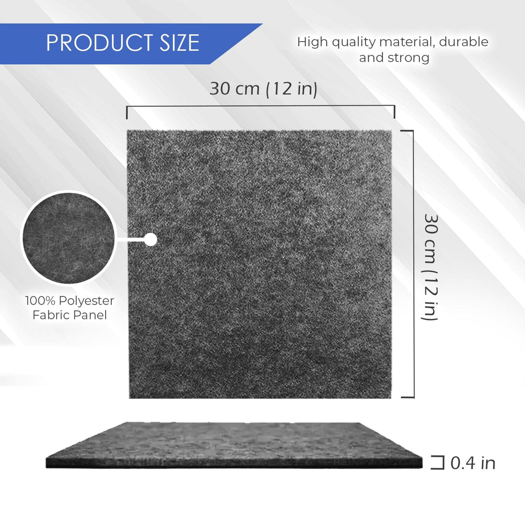 silexofy Non-Slip Soundproof Floor Tiles, Rug Pad - KK1282