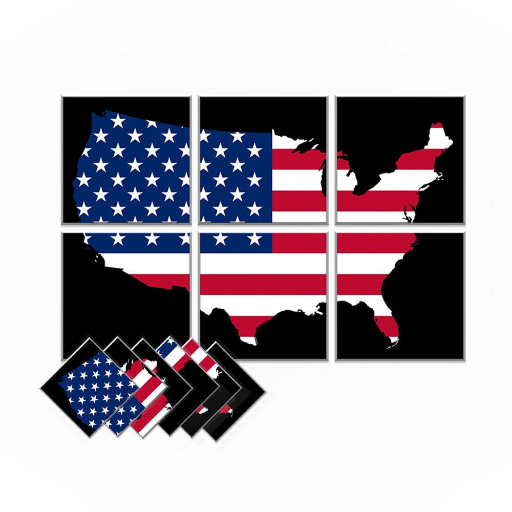silexofy Flag Velcro Felt Art Wall Panels KK1229