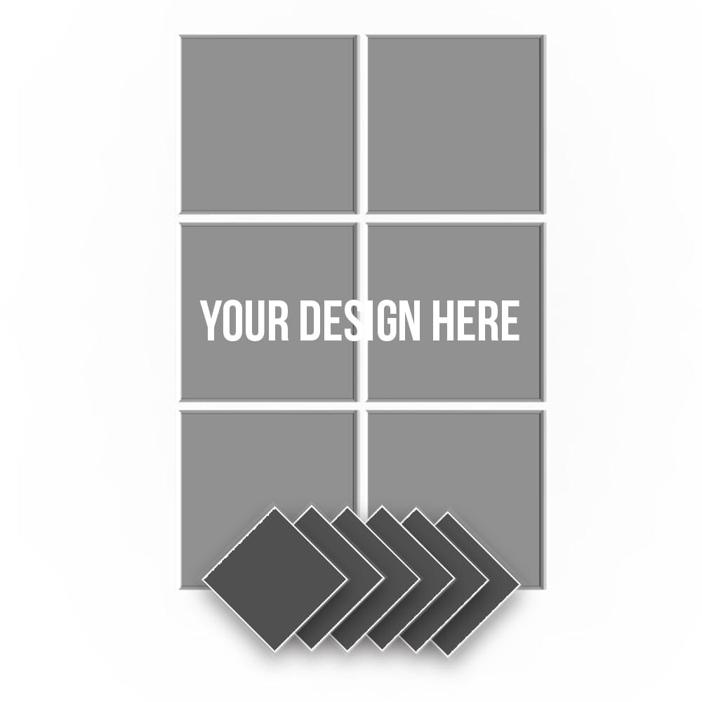silexofy Custom Design Soundproof Velcro Felt Art Wall Panels KK1230