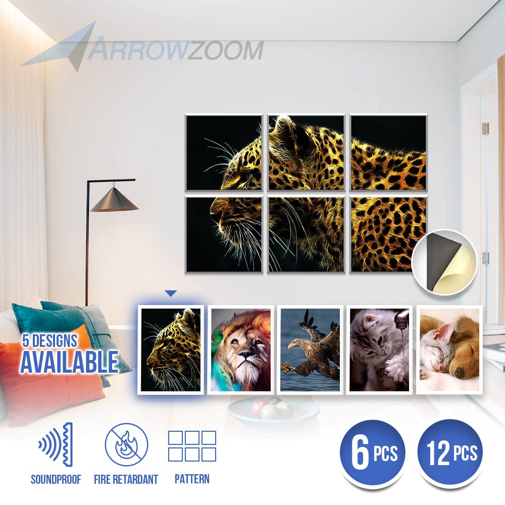 silexofy Animal Velcro Felt Art Wall Panels KK1225