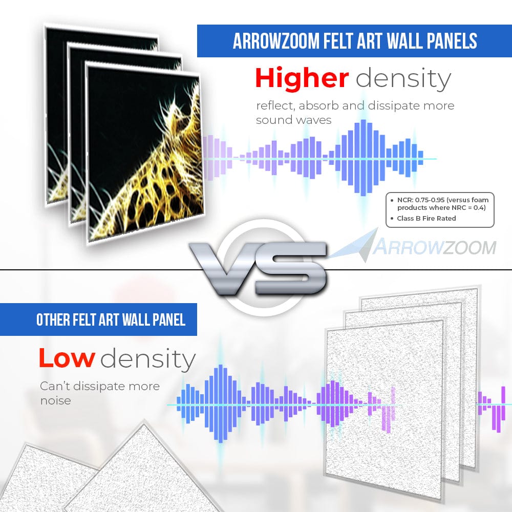 silexofy Animal Velcro Felt Art Wall Panels KK1225