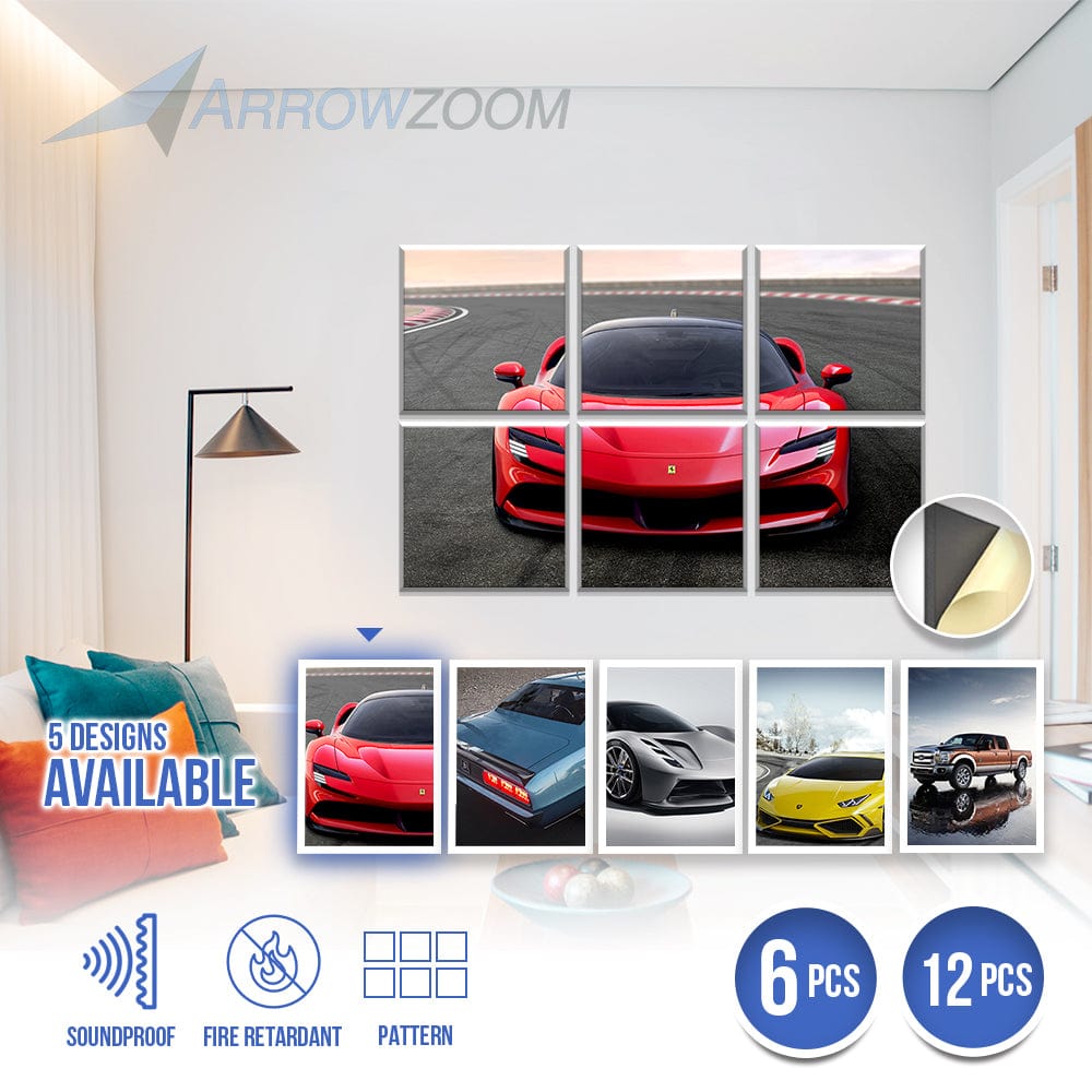 silexofy Car Velcro Felt Art Wall Panels KK1227