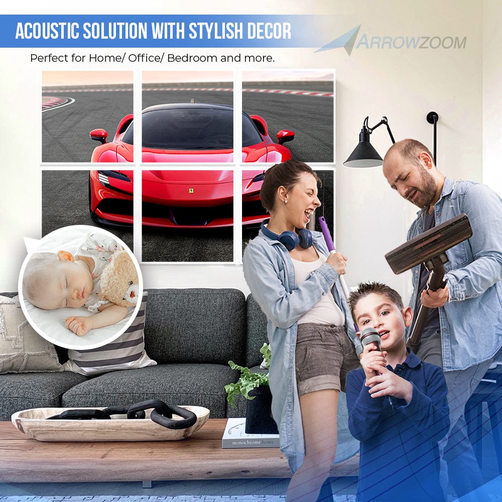silexofy Car Velcro Felt Art Wall Panels KK1227