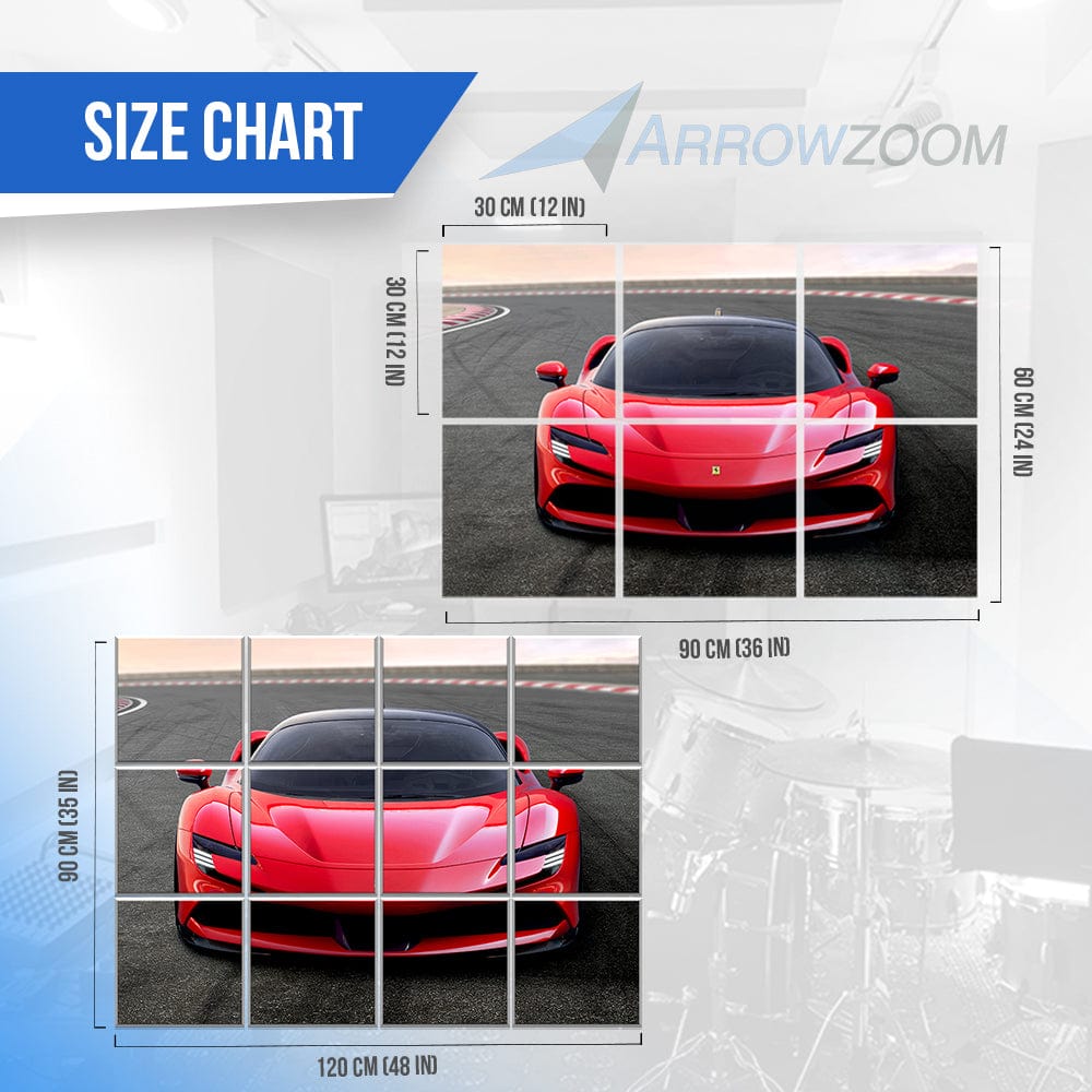 silexofy Car Velcro Felt Art Wall Panels KK1227
