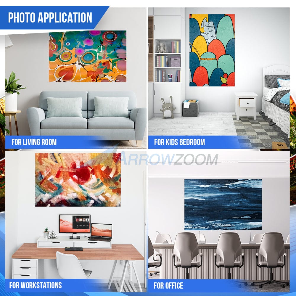 silexofy Custom Design Soundproof Velcro Felt Art Wall Panels KK1230