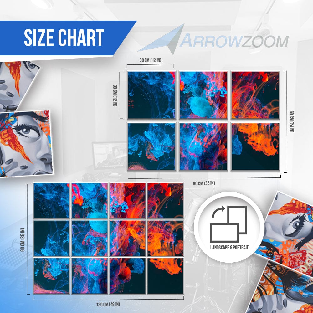 silexofy Custom Design Soundproof Velcro Felt Art Wall Panels KK1230