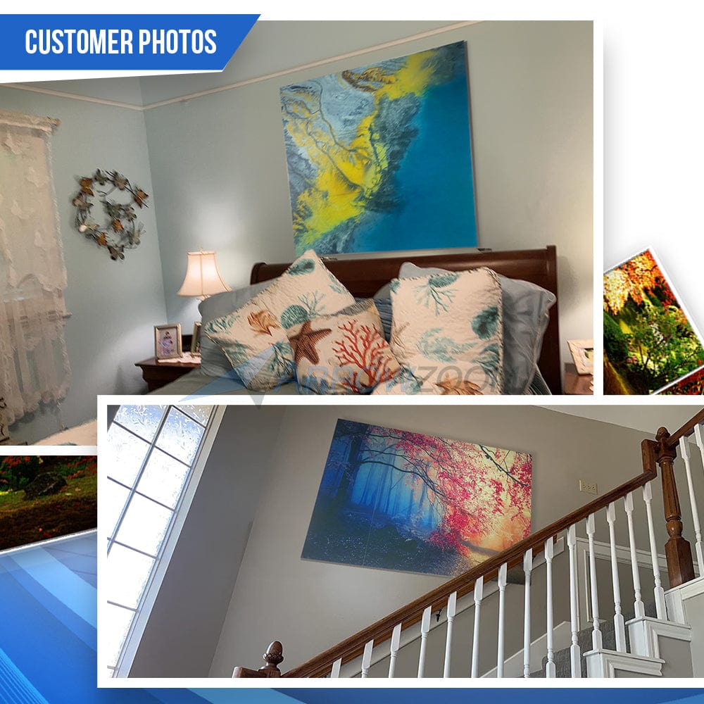 silexofy Custom Design Soundproof Velcro Felt Art Wall Panels KK1230