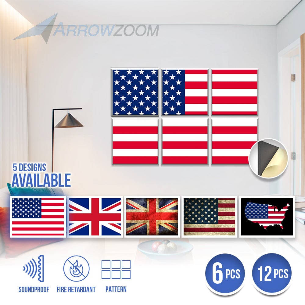 silexofy Flag Velcro Felt Art Wall Panels KK1229