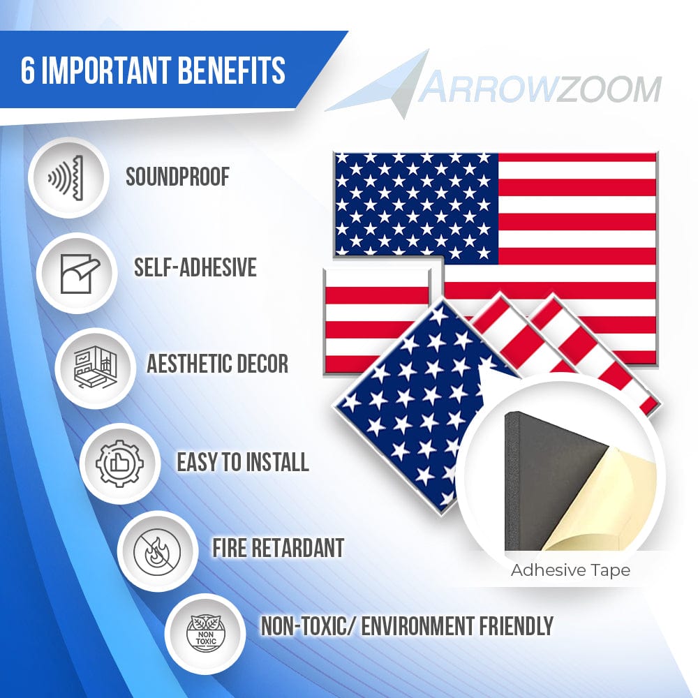 silexofy Flag Velcro Felt Art Wall Panels KK1229