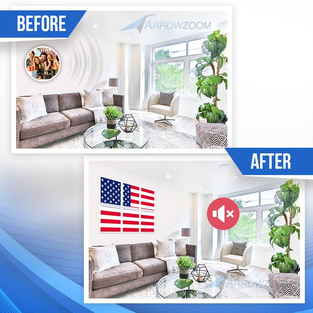 silexofy Flag Velcro Felt Art Wall Panels KK1229