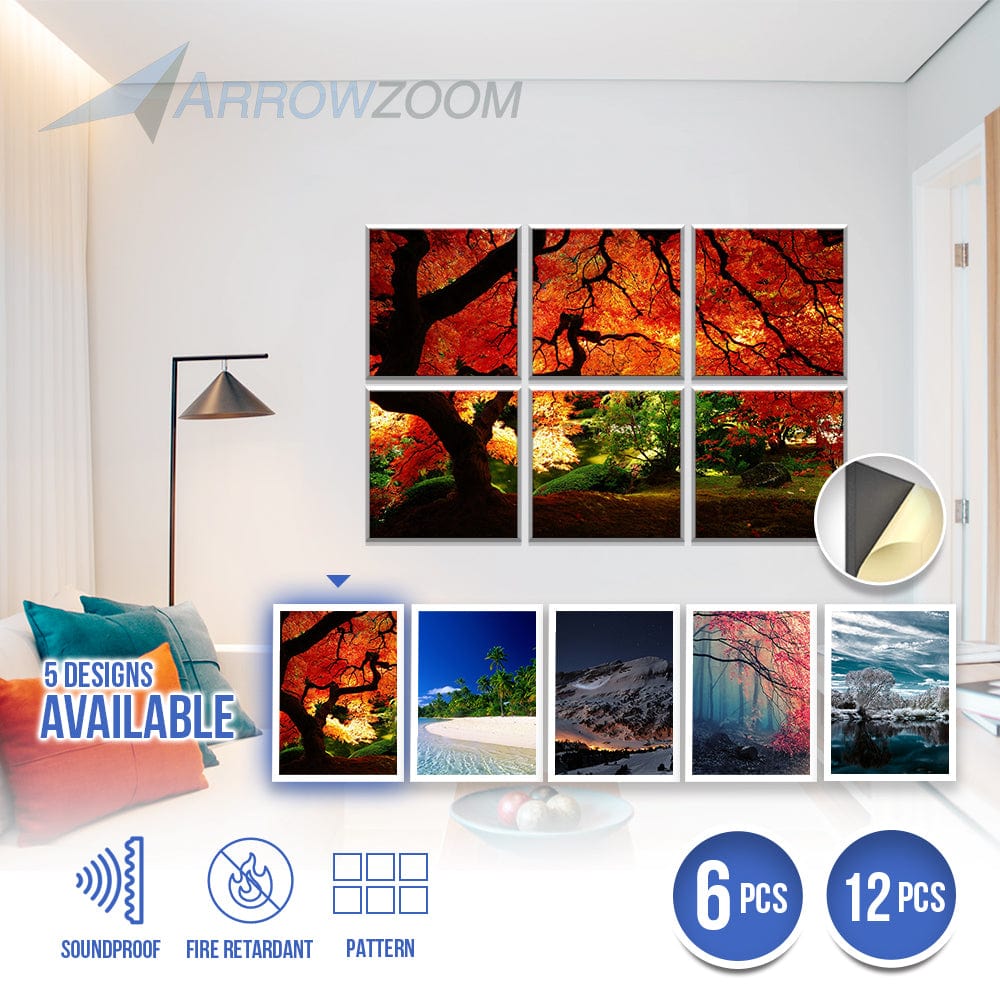 silexofy Nature Velcro Felt Art Wall Panels KK1228
