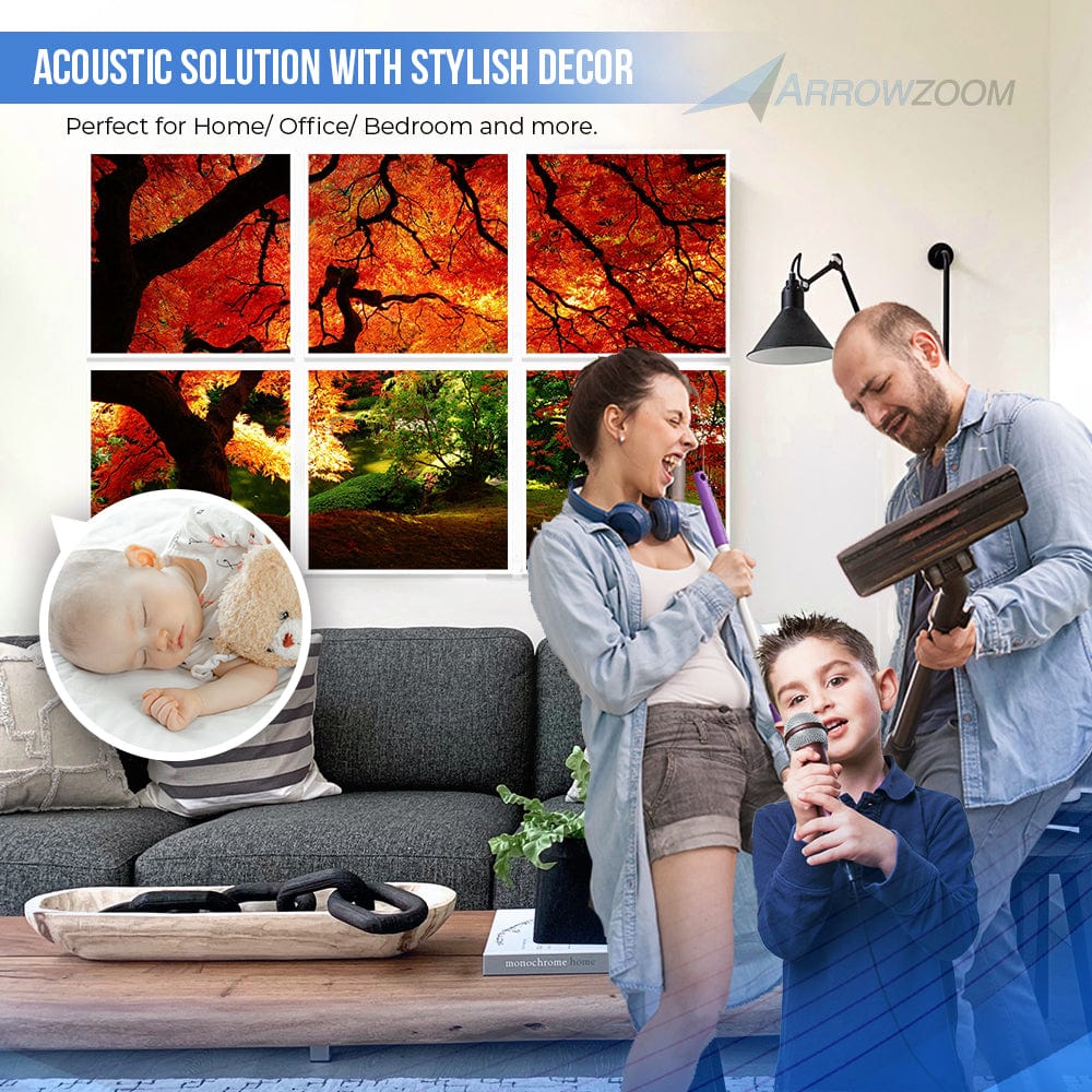 silexofy Nature Velcro Felt Art Wall Panels KK1228