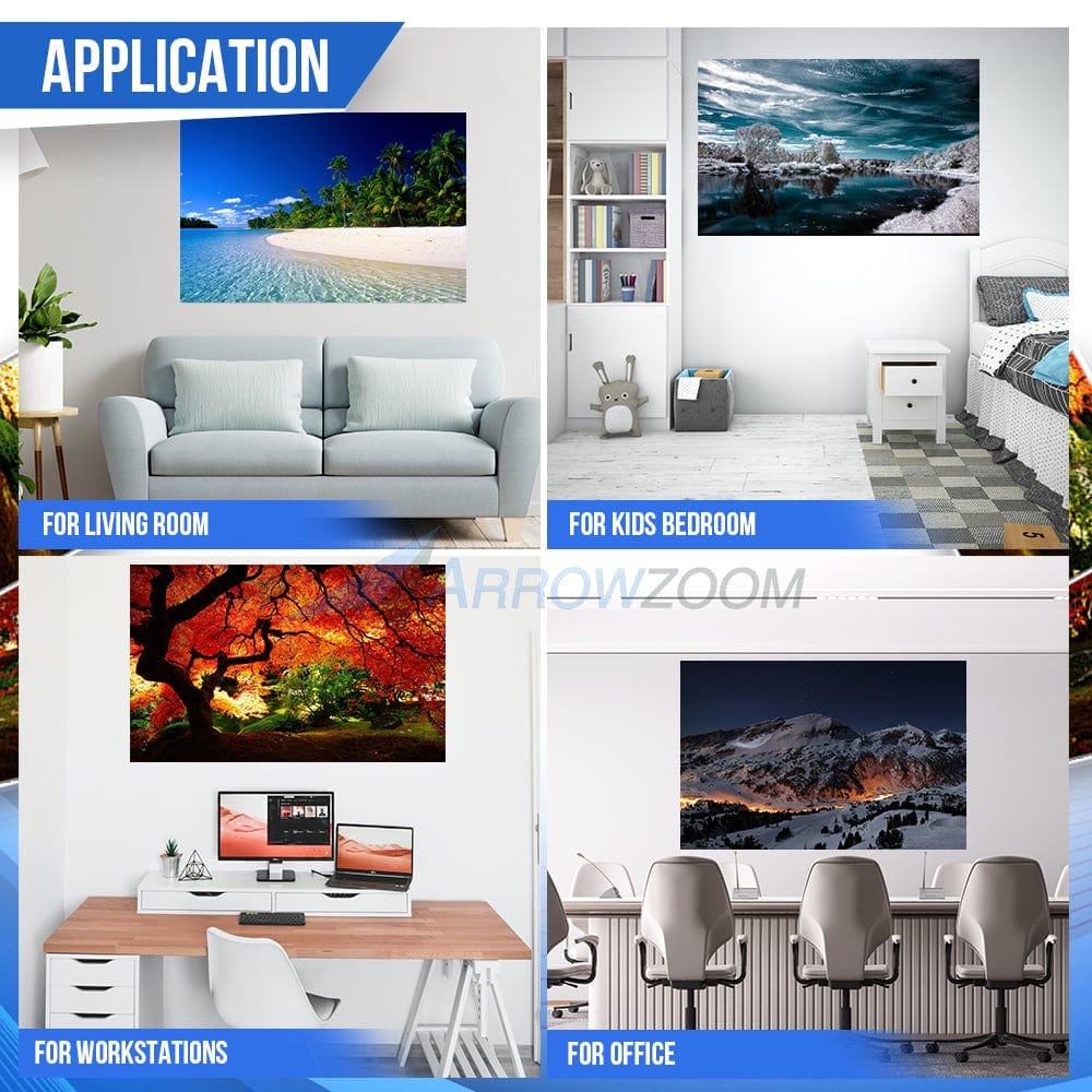 silexofy Nature Velcro Felt Art Wall Panels KK1228