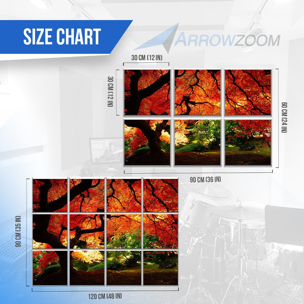 silexofy Nature Velcro Felt Art Wall Panels KK1228