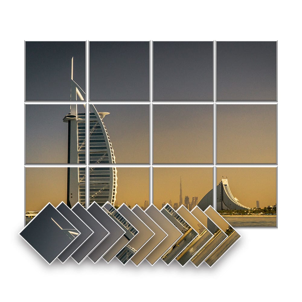 silexofy City Velcro Felt Art Wall Panels KK1226