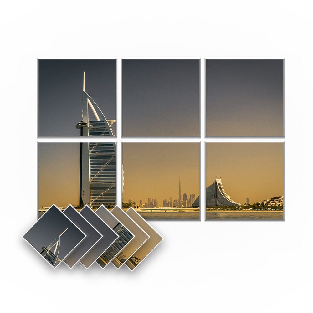 silexofy City Velcro Felt Art Wall Panels KK1226