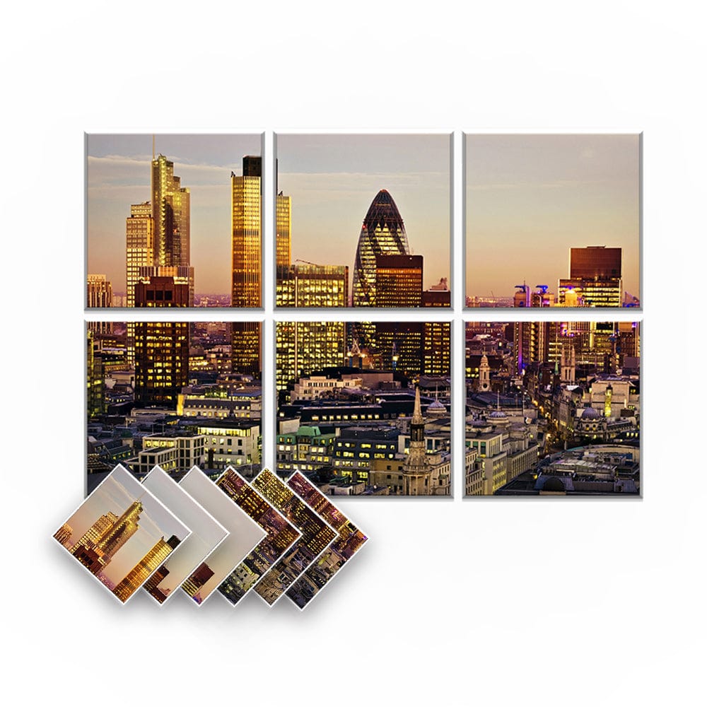 silexofy City Velcro Felt Art Wall Panels KK1226