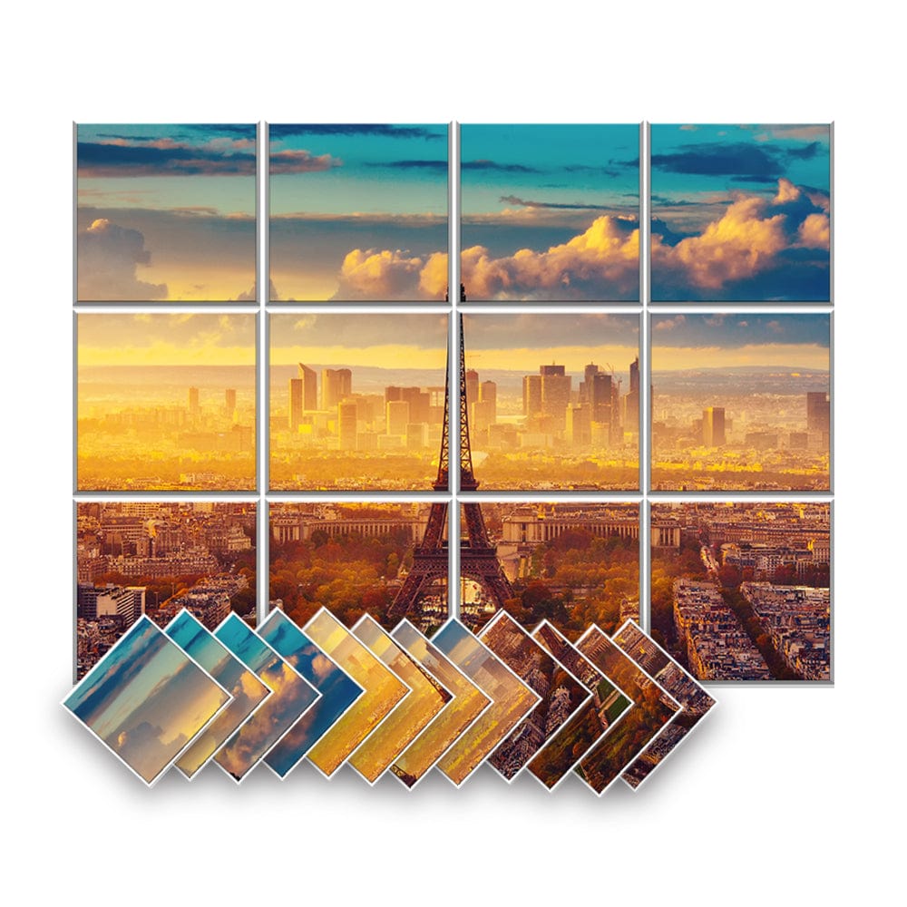 silexofy City Velcro Felt Art Wall Panels KK1226