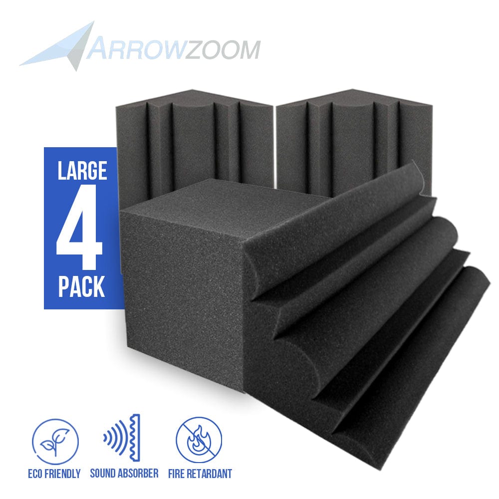 silexofy Black Corner Bass Trap Set KK1043