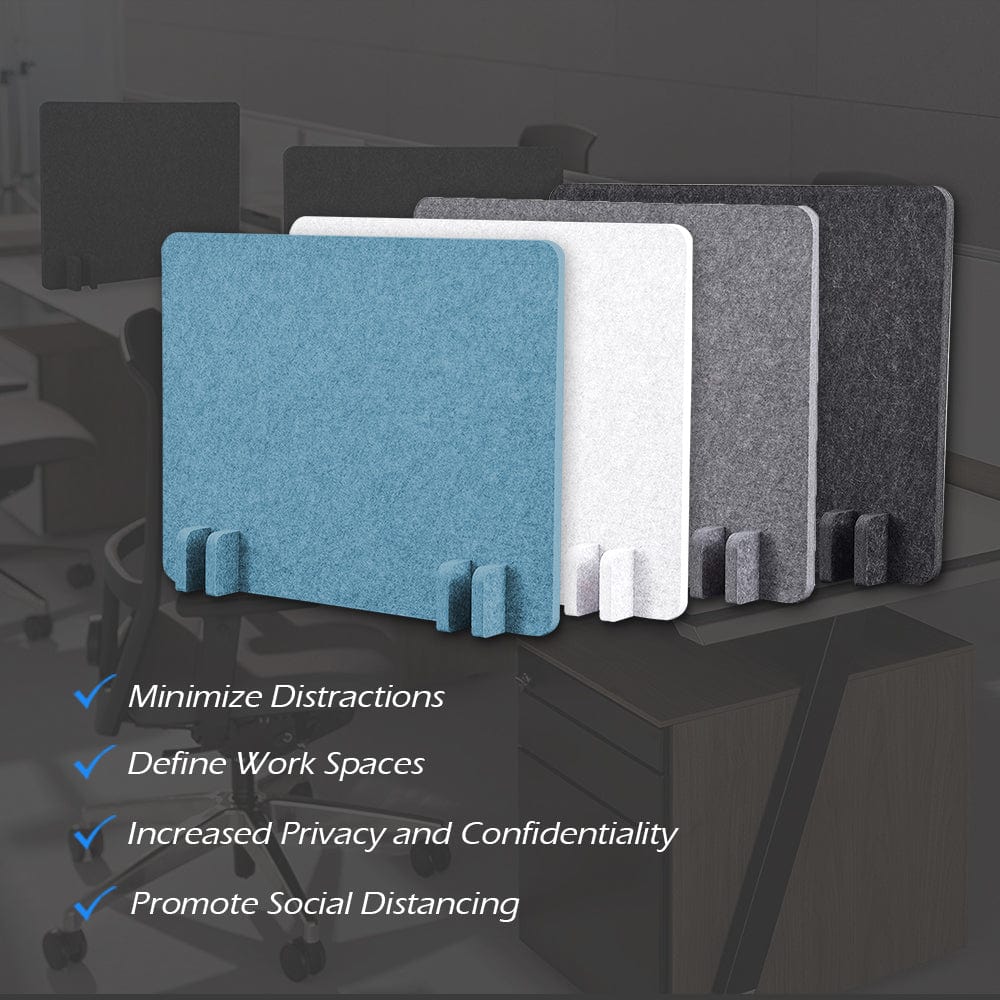 silexofy Acoustic Privacy Desk Divider KK1206