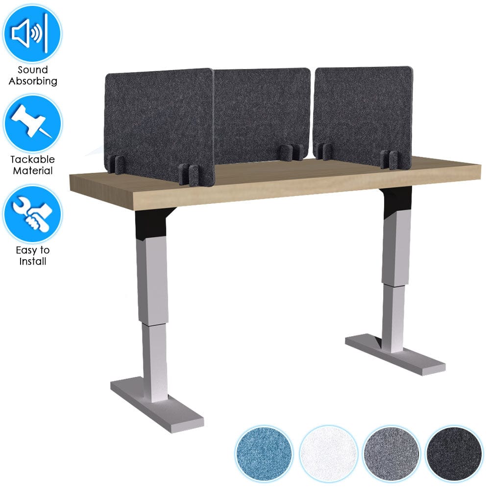 silexofy Acoustic Privacy Desk Divider KK1206