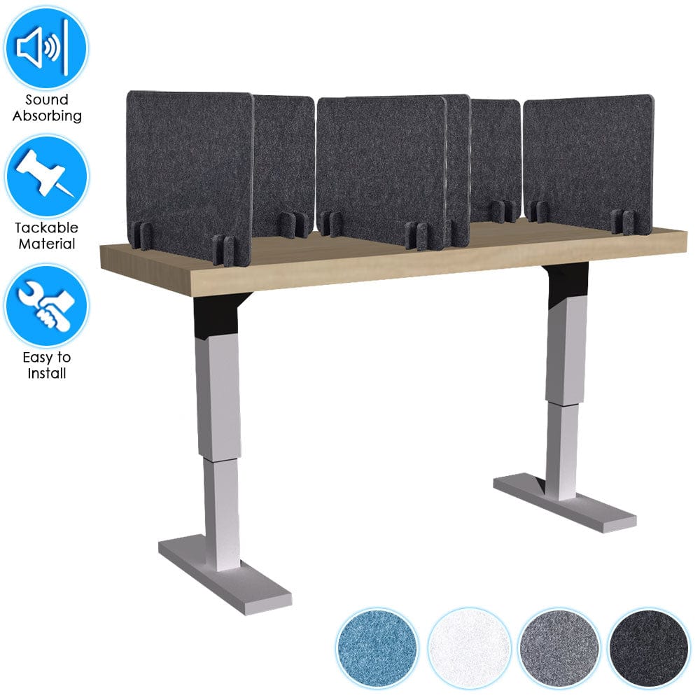 silexofy Acoustic Privacy Desk Divider KK1206