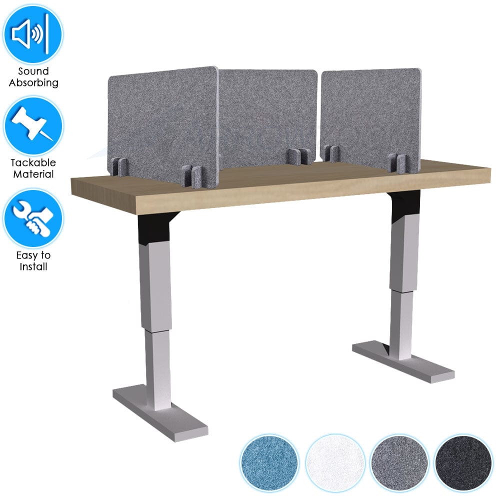 silexofy Acoustic Privacy Desk Divider KK1206