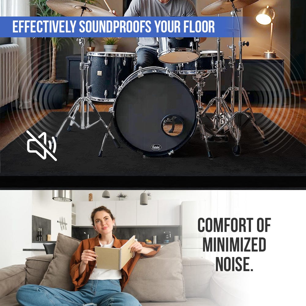silexofy ProSound 1pc Heavy Duty 3-Layer Thick 5.5cm/2.1 Floor Pads - KK1468