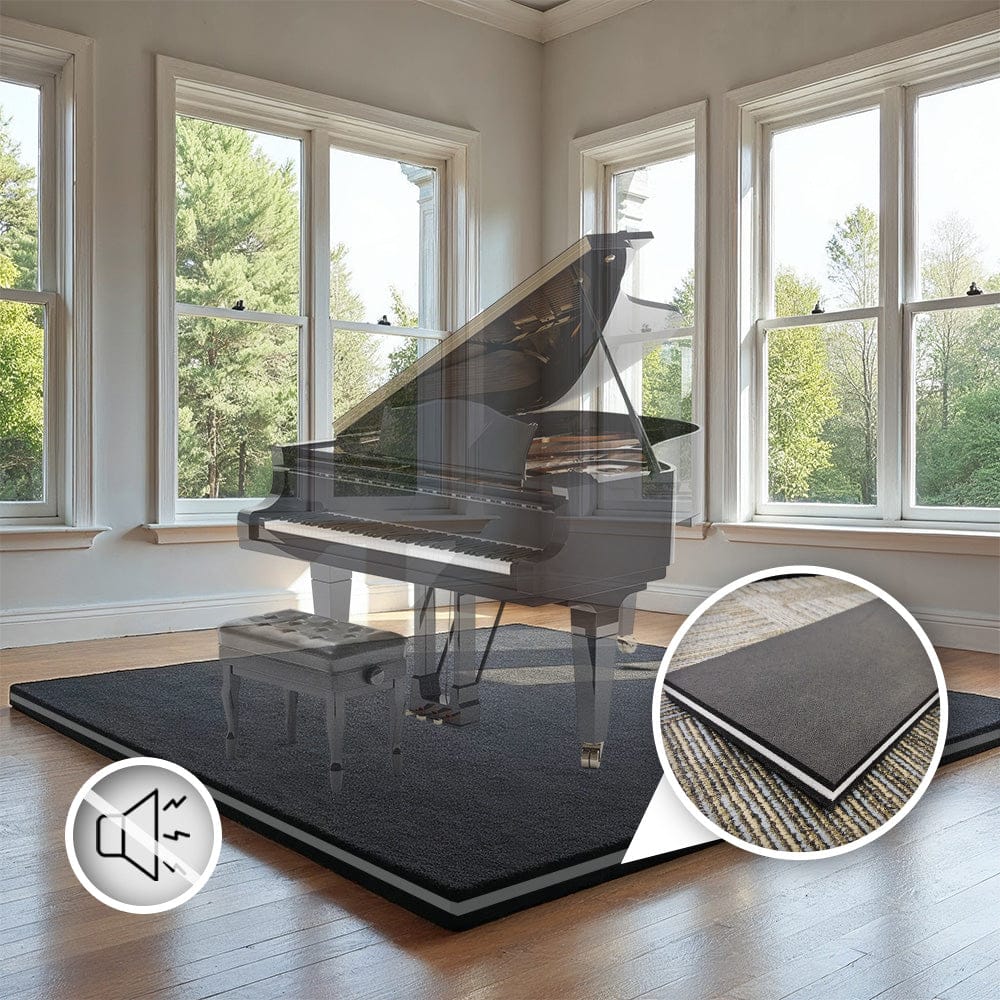 silexofy QuietStep Piano Pad: 3-Layer Acoustic Solution - KK1469