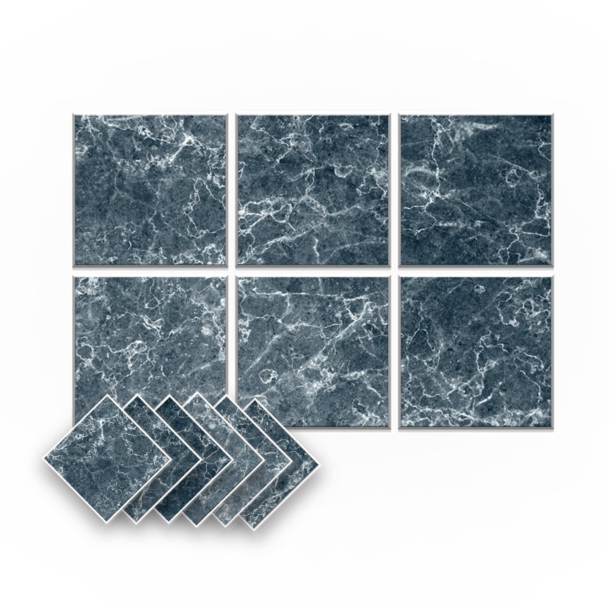 silexofy Marble Self-Adhesive Felt Art Wall Panels - KK1396