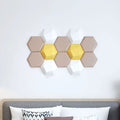 silexofy Double Daisy 3D Hexagon Adhesive Sound Absorbing Panels - KK1336