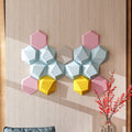 silexofy Simple Monarch 3D Hexagon Adhesive Sound Absorbing Panels - KK1332