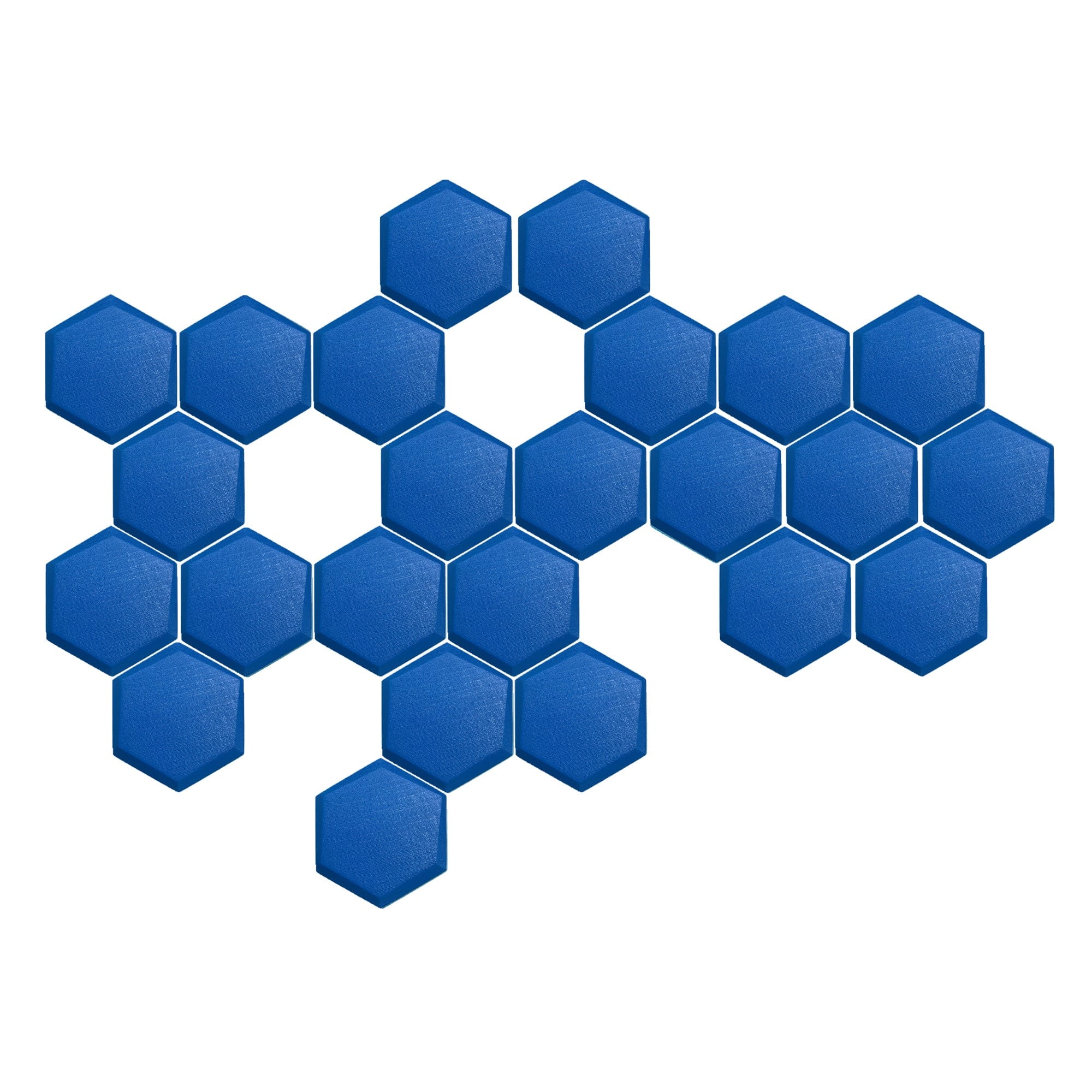 silexofy 24 Pcs 3D Hexagon Adhesive Sound Absorbing Panels - KK1330