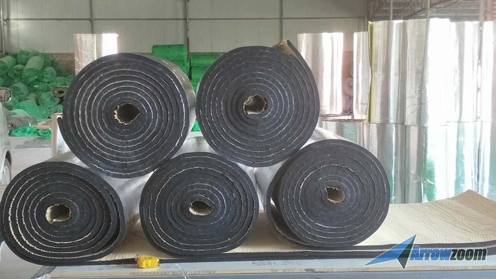 silexofy Fireproof Aluminum Insulation Foil Mat - 1 Meter - KK1151 (Water Pipe/ Furnace/ AirCon/ Ceiling )