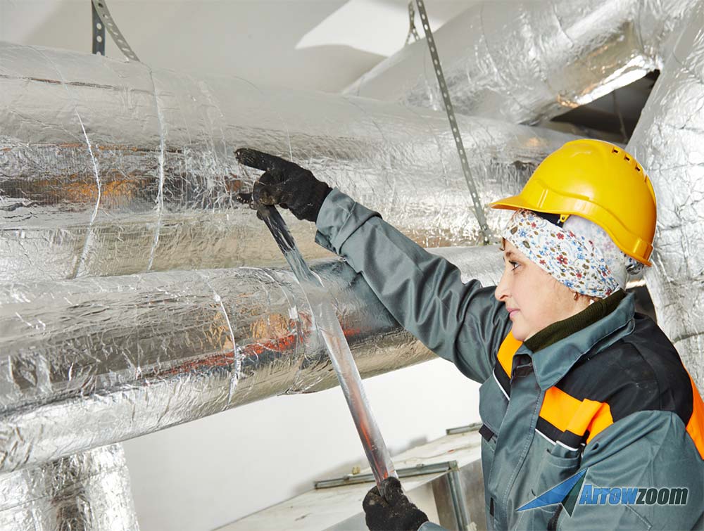 silexofy Fireproof Aluminum Insulation Foil Mat - 1 Meter - KK1151 (Water Pipe/ Furnace/ AirCon/ Ceiling )