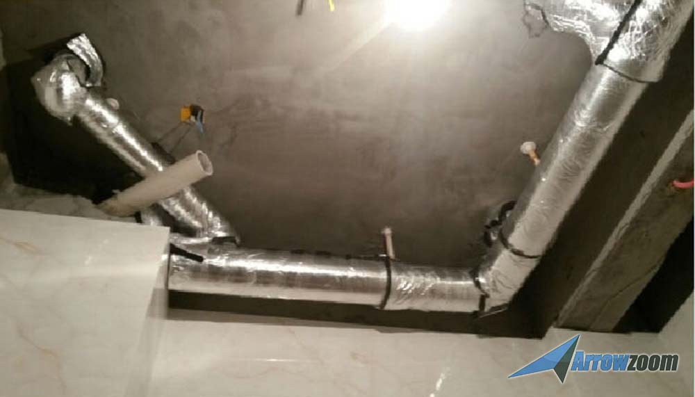 silexofy Fireproof Aluminum Insulation Foil Mat - 1 Meter - KK1151 (Water Pipe/ Furnace/ AirCon/ Ceiling )