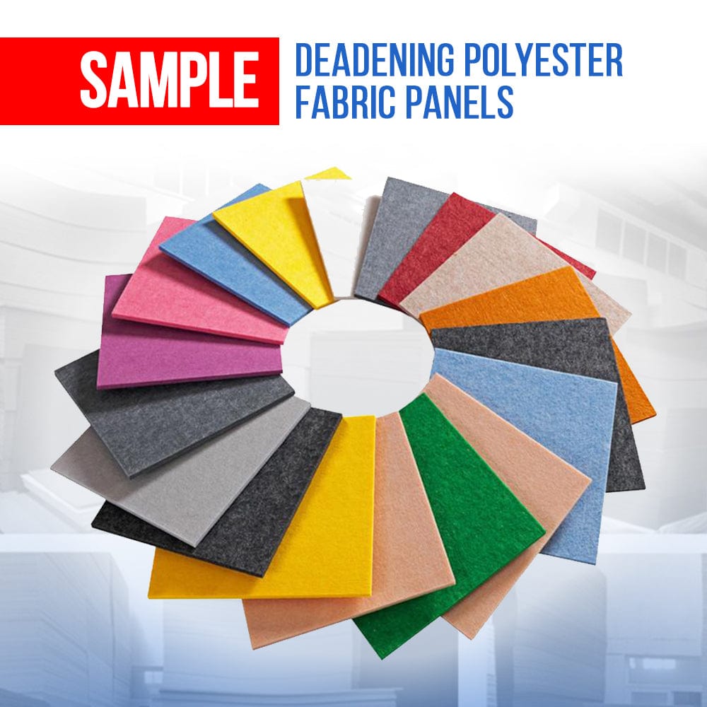 1 Pc SAMPLE Sound Deadening Polyester Fabric Panel KK1093