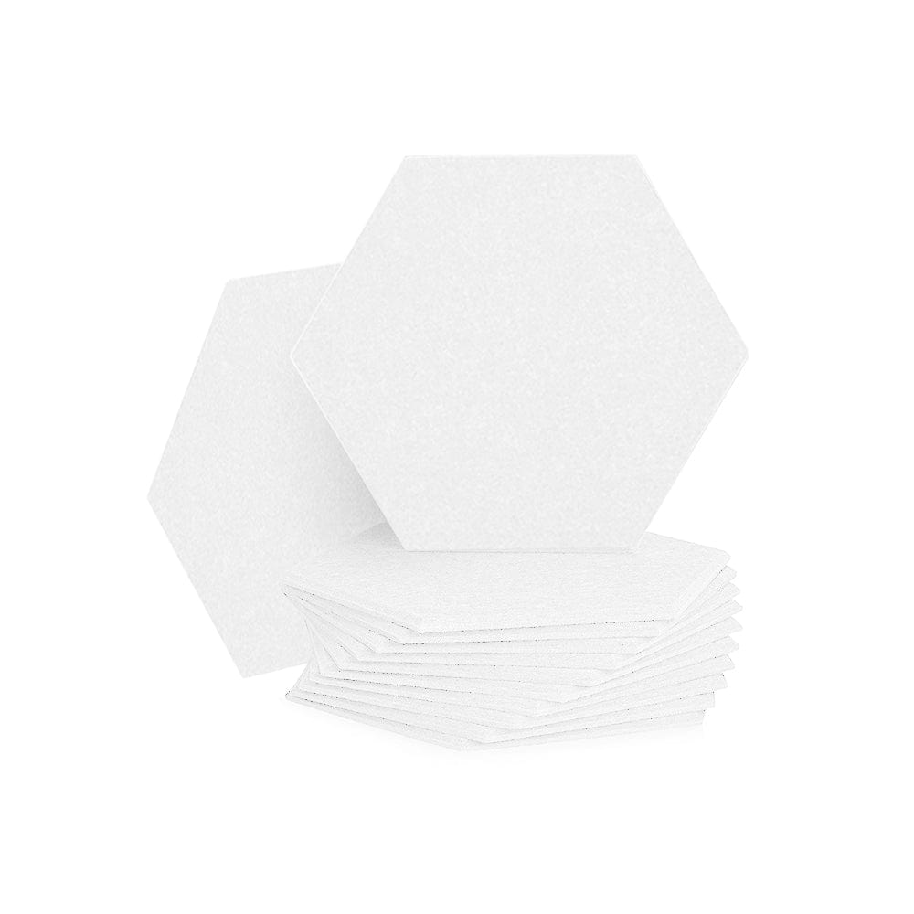 silexofy Hexagon Felt Sound Absorbing Wall Panel - Solid Color - KK1224