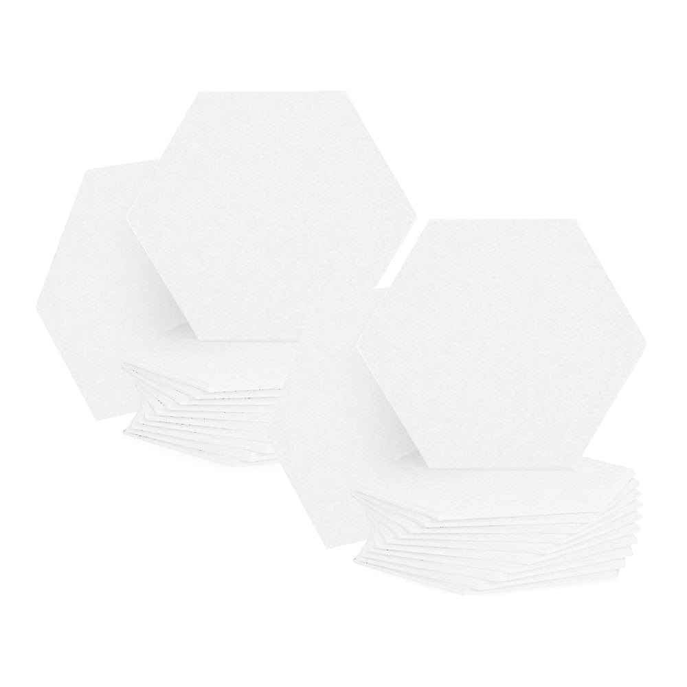 silexofy Hexagon Felt Sound Absorbing Wall Panel - Solid Color - KK1224