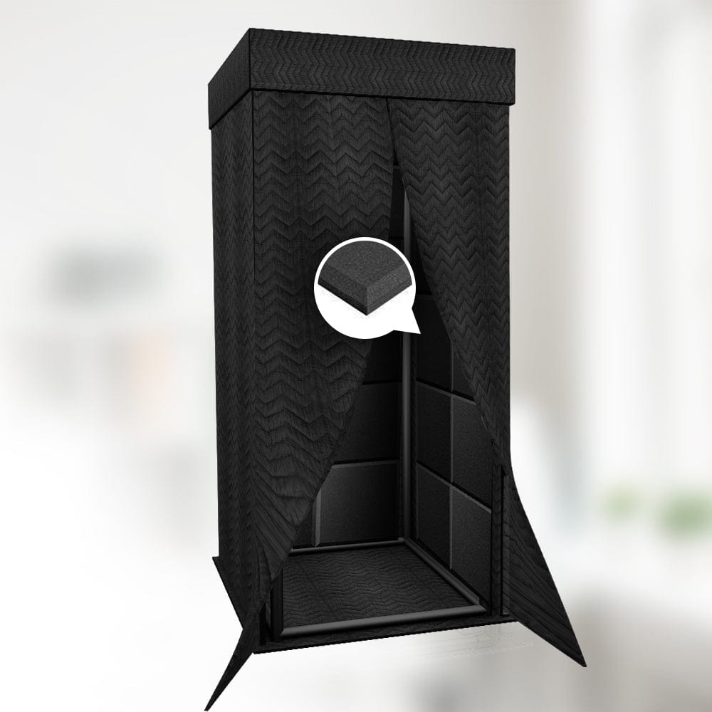 silexofy Studio Recording Isolation Privacy Booth | Reduces External Noise for Work, Recording, Podcasts, Meeting KK1250