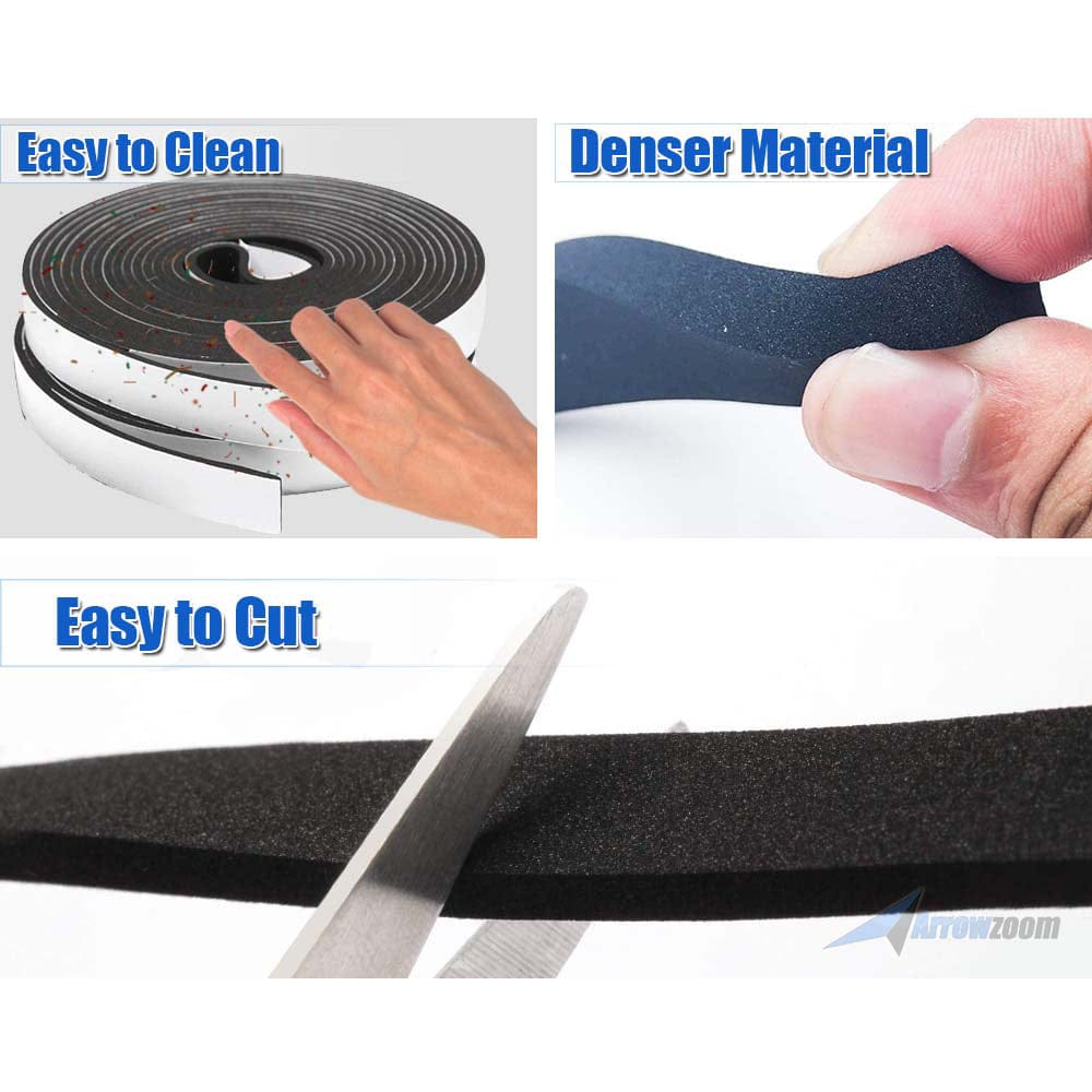 silexofy Soundproof Seal Strip for Doors and Windows - KK1165