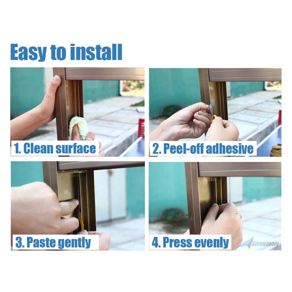 silexofy Soundproof Weather Strip for Doors and Windows - KK1154