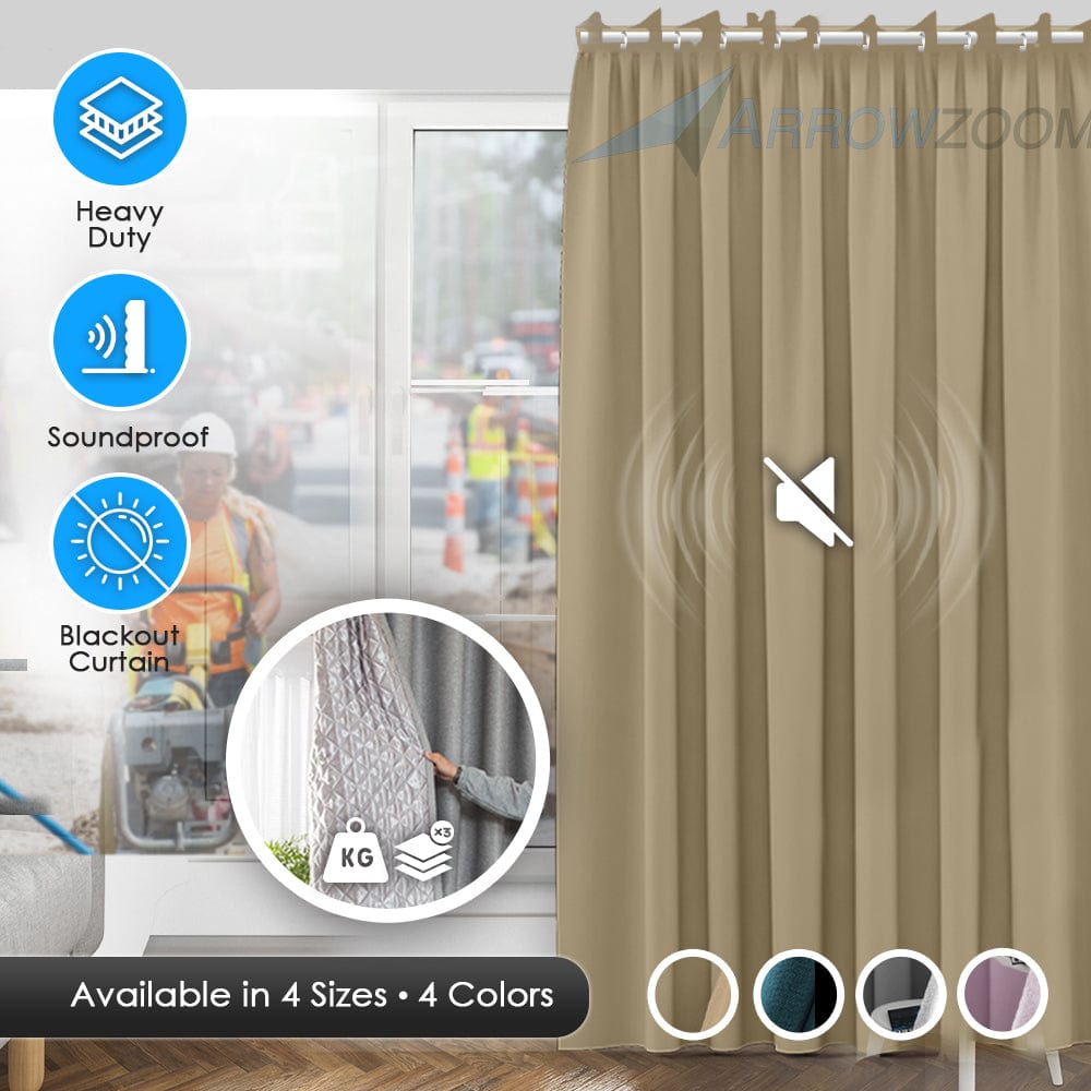 silexofy™ PRO Premium - Soundproof Noise Control Curtain | KK1251
