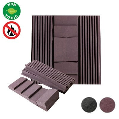 silexofy Soundproof Panel - Wall Set Sound Absorption Kit 1 Pc - 2 Colors - KK1050