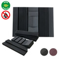 silexofy Soundproof Panel - Wall Set Sound Absorption Kit 1 Pc - 2 Colors - KK1048
