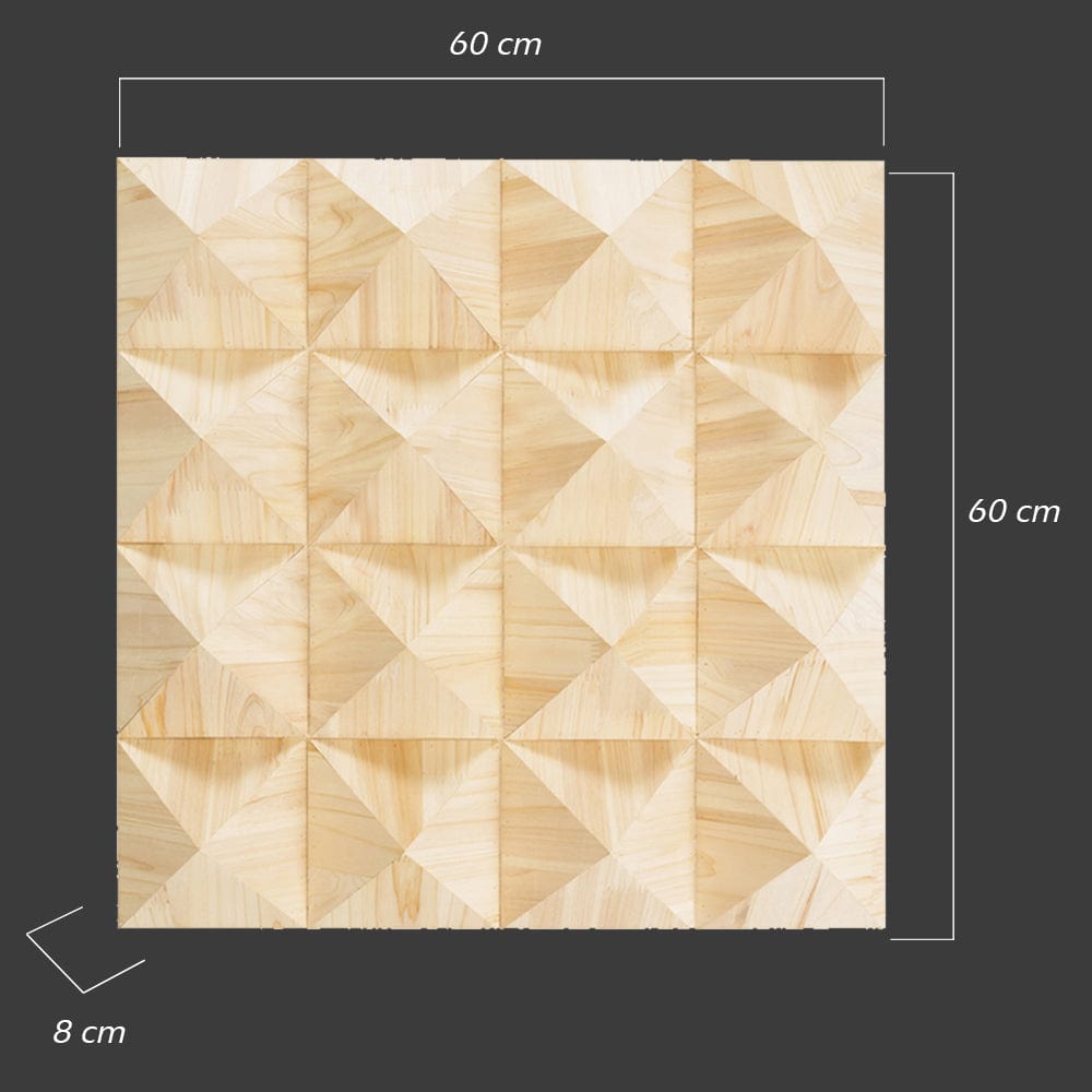 silexofy™ Acoustic Sound Diffuser - Pyramid - KK1099