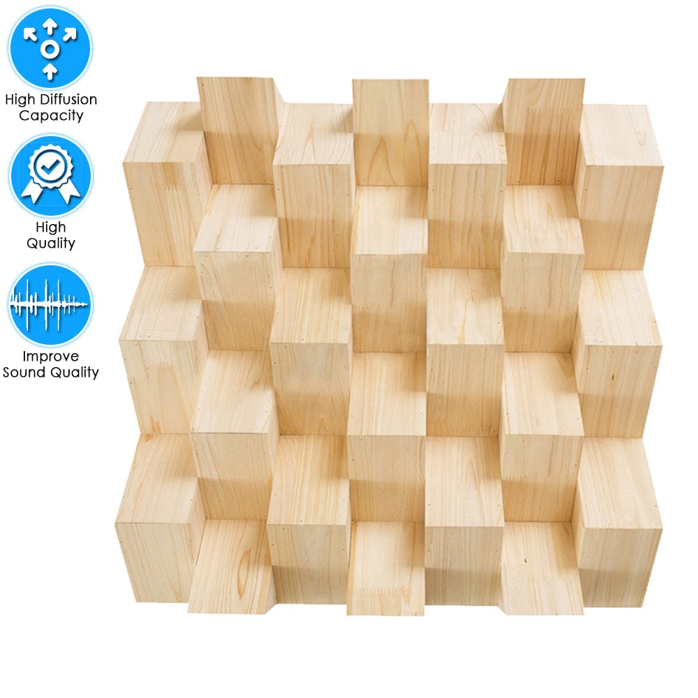 silexofy™ Acoustic Sound Diffuser - Quadratic - KK1098